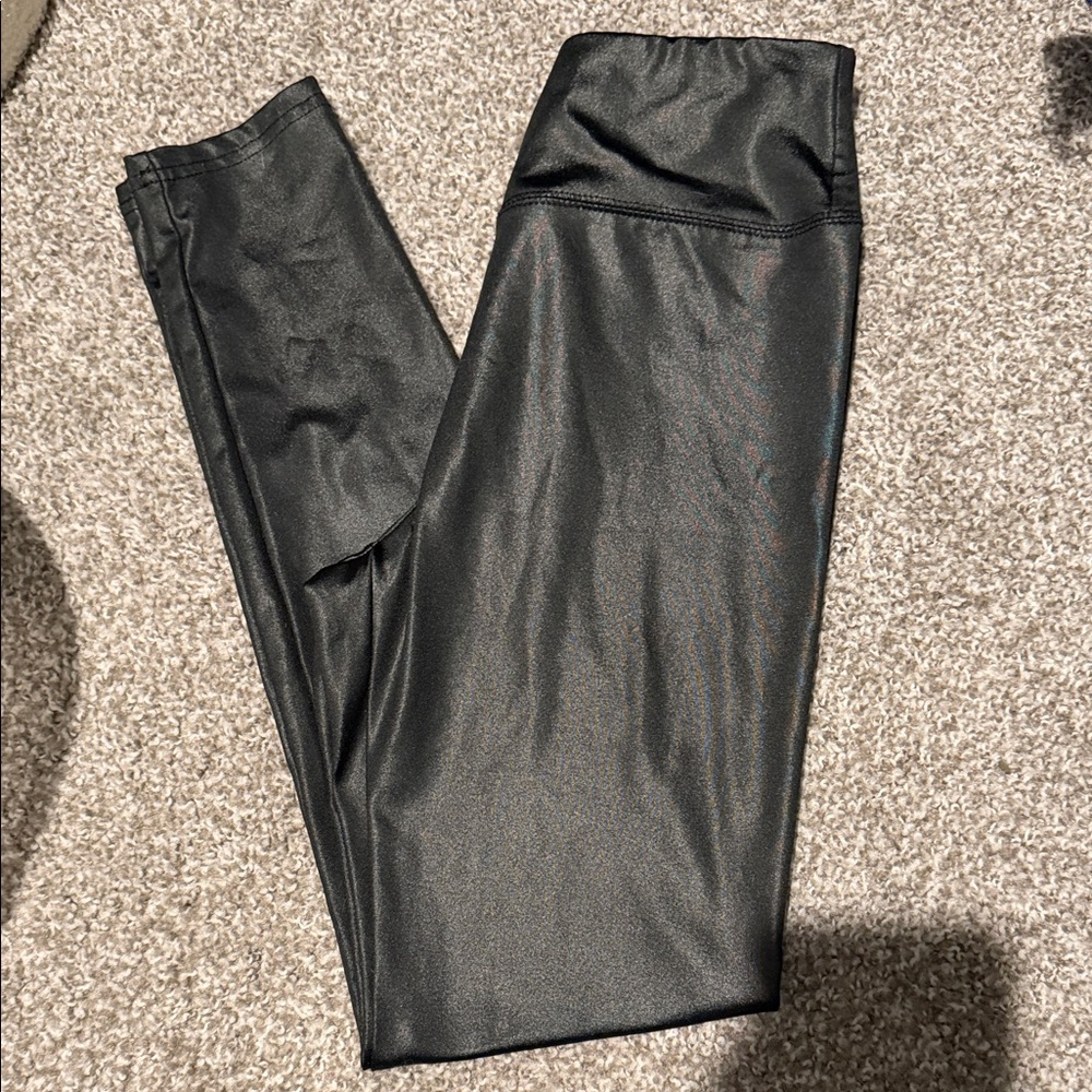 Wild Fable Shiny Black Leggings WOMENS SIZE SMALL